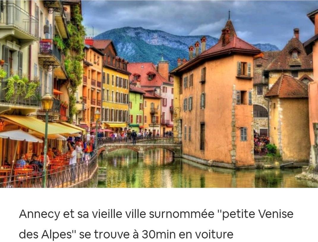 Apart 5 Personnes, 1Min Gare D'Annemasse, Geneve 5Km Exterior foto